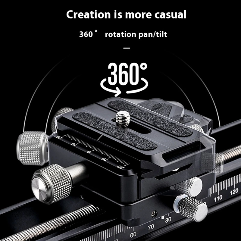 NISI NM-200S Macro Focusing Rail Slider Close-Up And Macro Photography Quick Release System