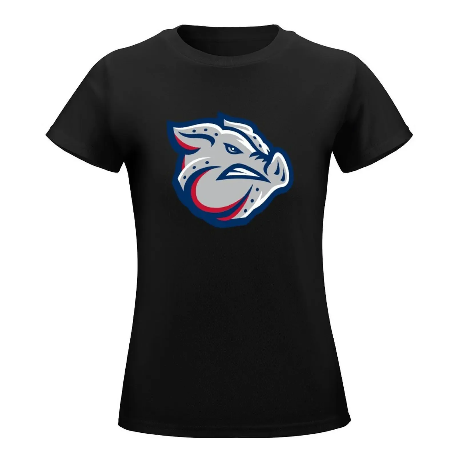 The-IronPigs-Sports T-Shirt lady clothes korean fashion Short sleeve tee summer clothes white t-shirts for Women