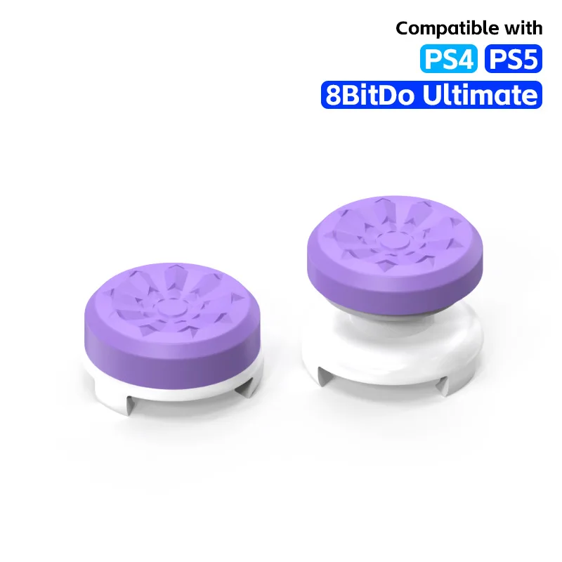 2pcs  Silicone Thumb Grip for P5/ p4， For P5 Joystick Booster Caps ， Game Controller Accessories，Rocker cap pair Supports P4/P5