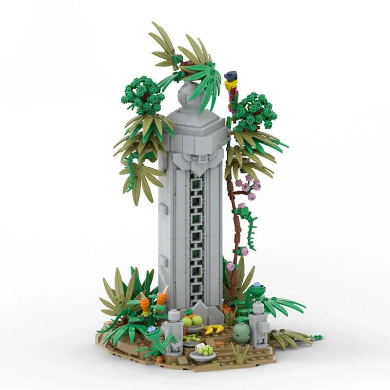 

Сказочный грибной дом, строительные блоки, городская игра, аниме, архитектура, сборка кирпичей, история, фигурка, модель дома эльфа, кирпич