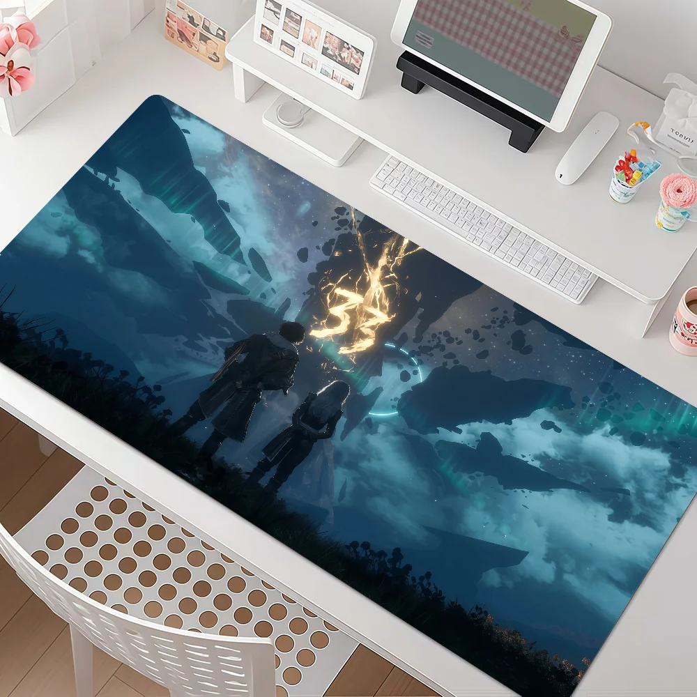 Adventure Game E-Expedition 33 Mouse Pad Anti Slip Rubber Edge Locked Thickened Laptop Gaming Desk Mat