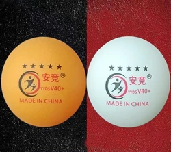 5 Star Anjing V40+ 2.8g Table Tennis Balls New Material ABS Plastic Ping Pong Balls Table profession Tennis Training Balls