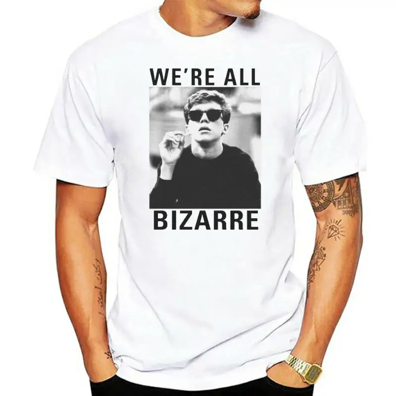 Breakfast Club Quote Were All Bizarre T Shirt - Printed Top 1980s Vintage Design Shirt Classic Movie Shirt UNISEX men t shirt