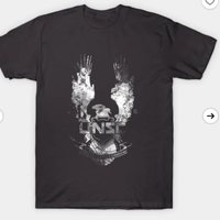 057  Halo_ UNSC - Master Chief - T-Shirt _ TeePublic 1 Men Women T Shirt Casual   fans Logo tee Enthusiast Graphic Summer game t