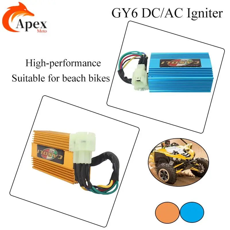 

High-performance GY6 DC/AC Igniter Suitable for GY6 50CC 125CC 150CC Dirt Bike/pit Bike ATV Quad Buggy