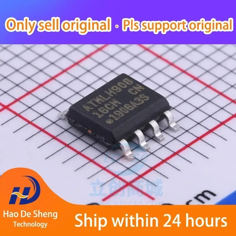 

10 шт./лот AT24C16C-SSHM-T 16 см SOIC-8 16 кбит 1 МГц I2C новый оригинальный на складе