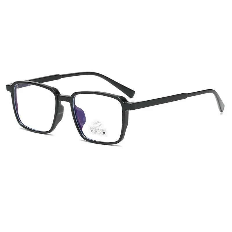 Ladies Myopia Glasses Blue Light Blocking Classic Square Frame Clear Minus Eyeglasses 0 To -6.0 Computer Nearsighted Eyewear