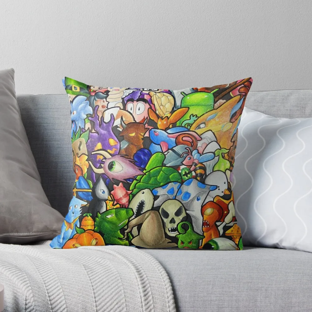 

All terraria's pets Throw Pillow Sofa Covers For Living Room Cushions Cushions Cover Decorative Cover For Living Room