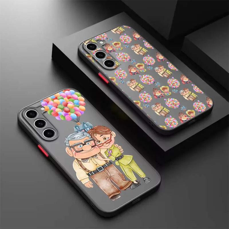 

Disney Flying Apsaras Phone Case For Samsung A56 A42 A36 A34 A33 A32 A23 A16 A04 A03 Note 20 5G Frosted Translucent