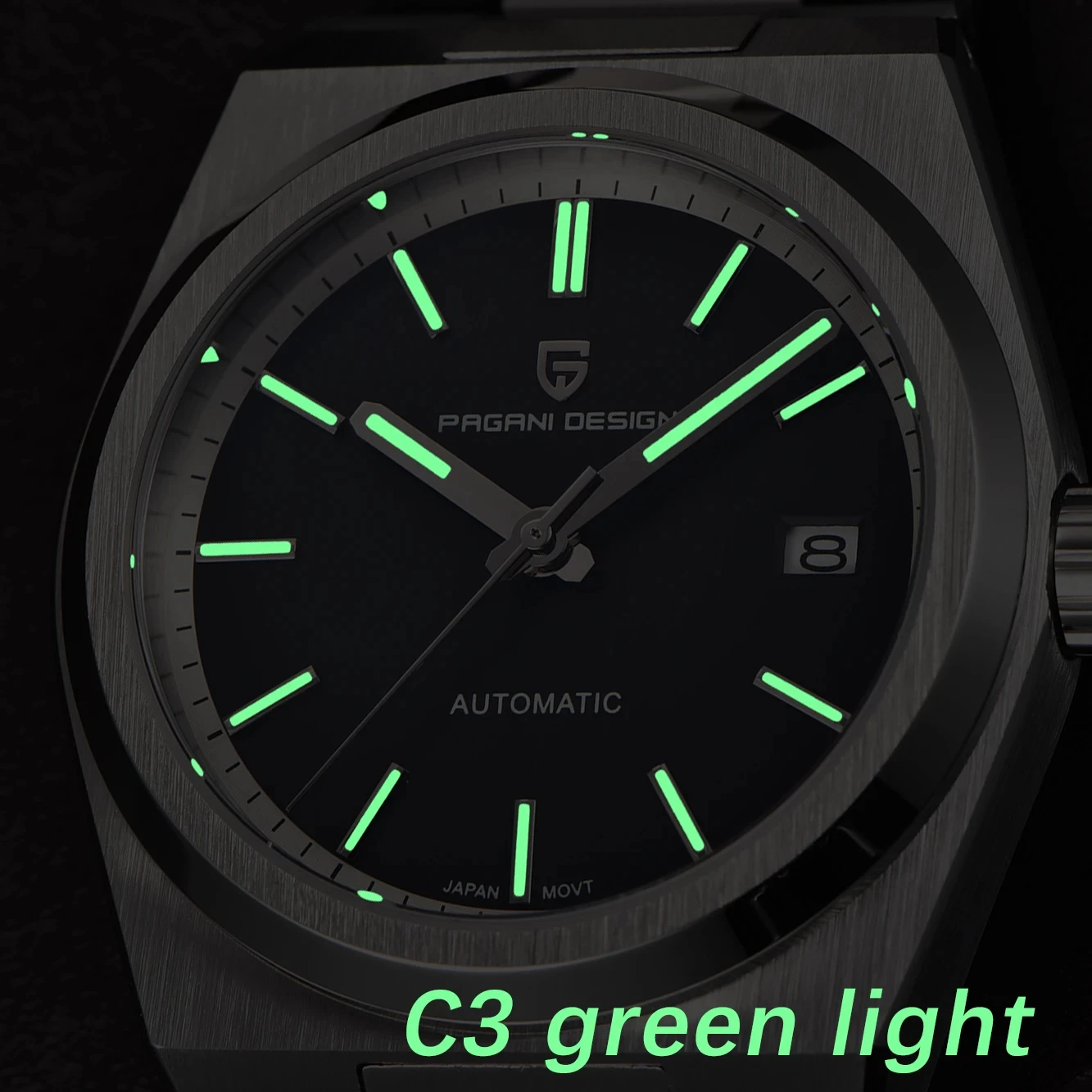 PAGANI DESIGN Luxury Automatic Mechanical Men\'s Watch PD1753 NH35A Sapphire Stainless Steel Waterproof 10Bar Sports reloj hombre