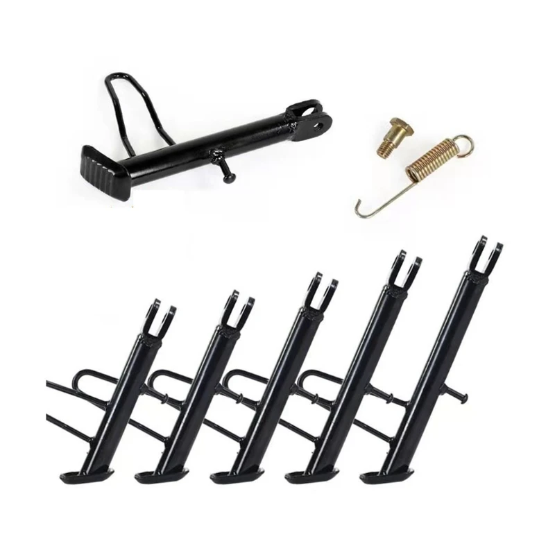 Universal Motorbike Adjustable Kickstand Side Parking Foot Support Tripod Holder image 5