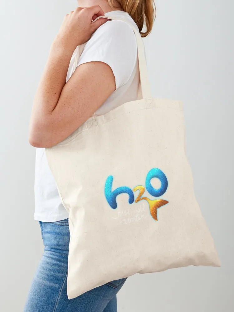 

H2o: Just Add Water (Logo) Tote Bag canvas tote bags shoping bag shopper bags Canvas shoulder bag