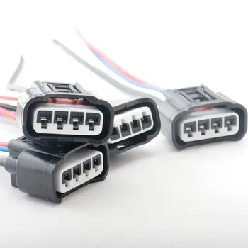 4個點火線圈連接器,相容於90980-11885 90919-02240線束,適用於豐田凱美瑞、卡羅拉、Scion tC,可替換 6 最佳銷售 印度花冠部件 - №2