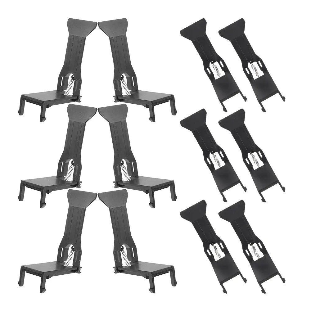 10Pcs Heavy Duty Cash Register Clips Plastic Money Drawer Fixing Clamps Universal Fit for Pos Systems Sorting Tool