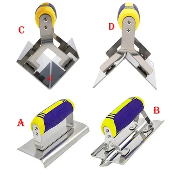 콘크리트 핸드 에저 처리 콘크리트 핸드 에저 곡선 끝과 반경 처리된 가장자리 디자인 인체공학적 핸들 키워드 기능