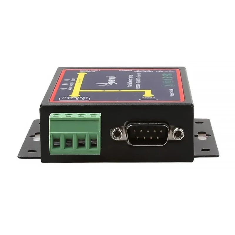 RJ45 To RS232 RS485 Industrial Male Converter TCP/UDP Serial RS232 RS485 RS424 To Ethernet Device Server Support Window System