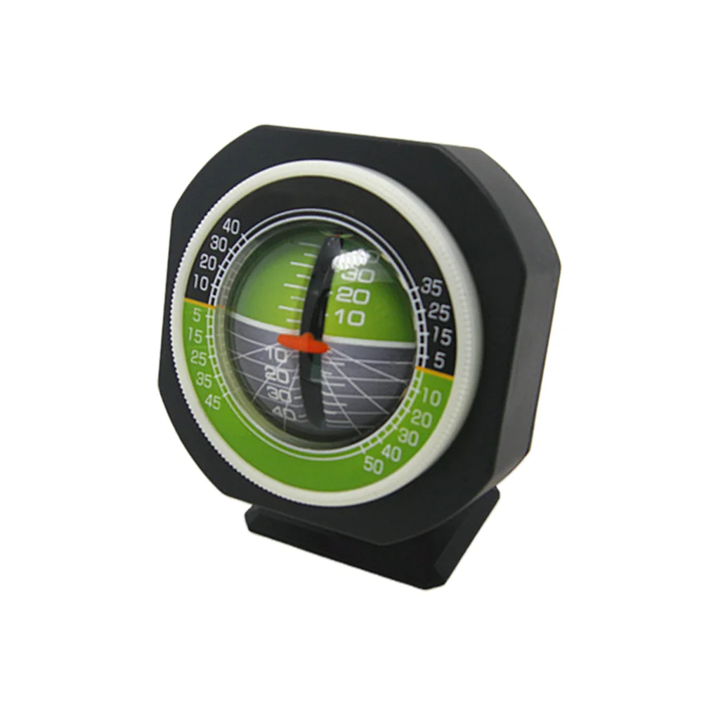 Car Compass Auto Vehicle Slope Meter Level Declinometer Built-in LED Light High-precision Vehicle Car Slope Meter