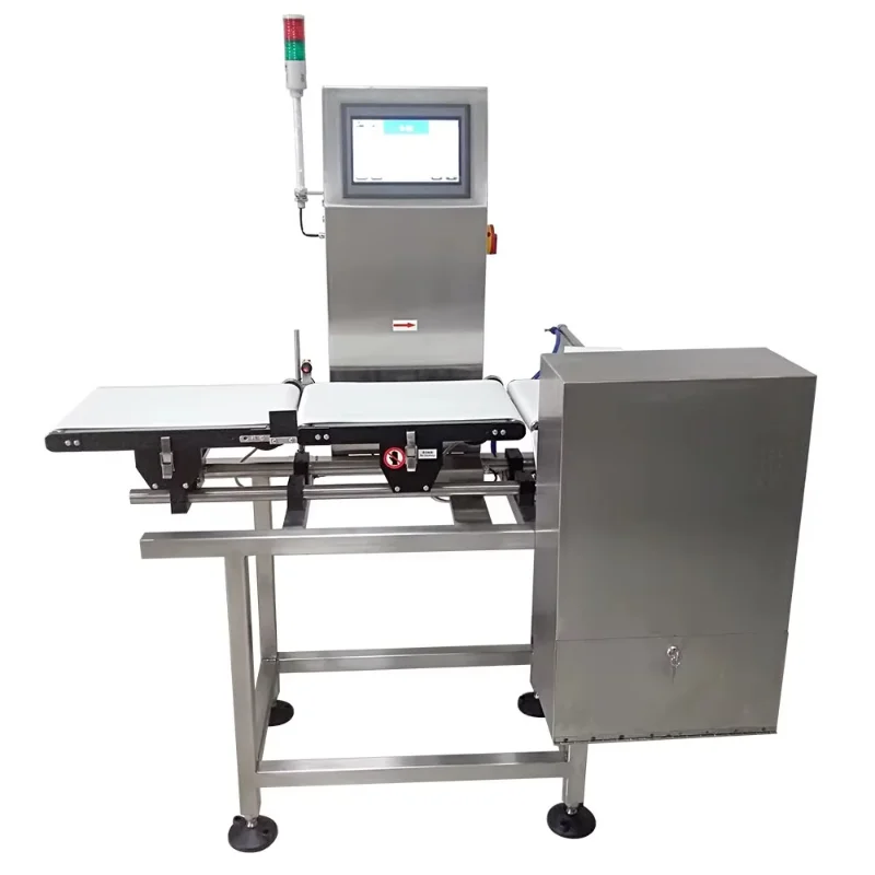 Digital Production Line Weight Checking Machine Small Check Weigher  Weight Conveyor Belt Checker