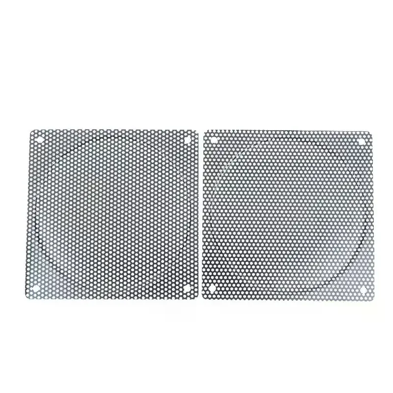 2Pcs 120mm Ultra-Thin Metal Fan Dust Filter Mesh Cover for PC Case Chassis Computer Cooler Fan Dustproof Protective Grill Guard