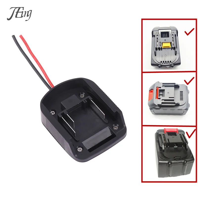 

DIY Battery Cable Battery Adapter Connector Output Adapter For 18V Li-ion BL1830 BL1840 BL1850 For Electric Drills