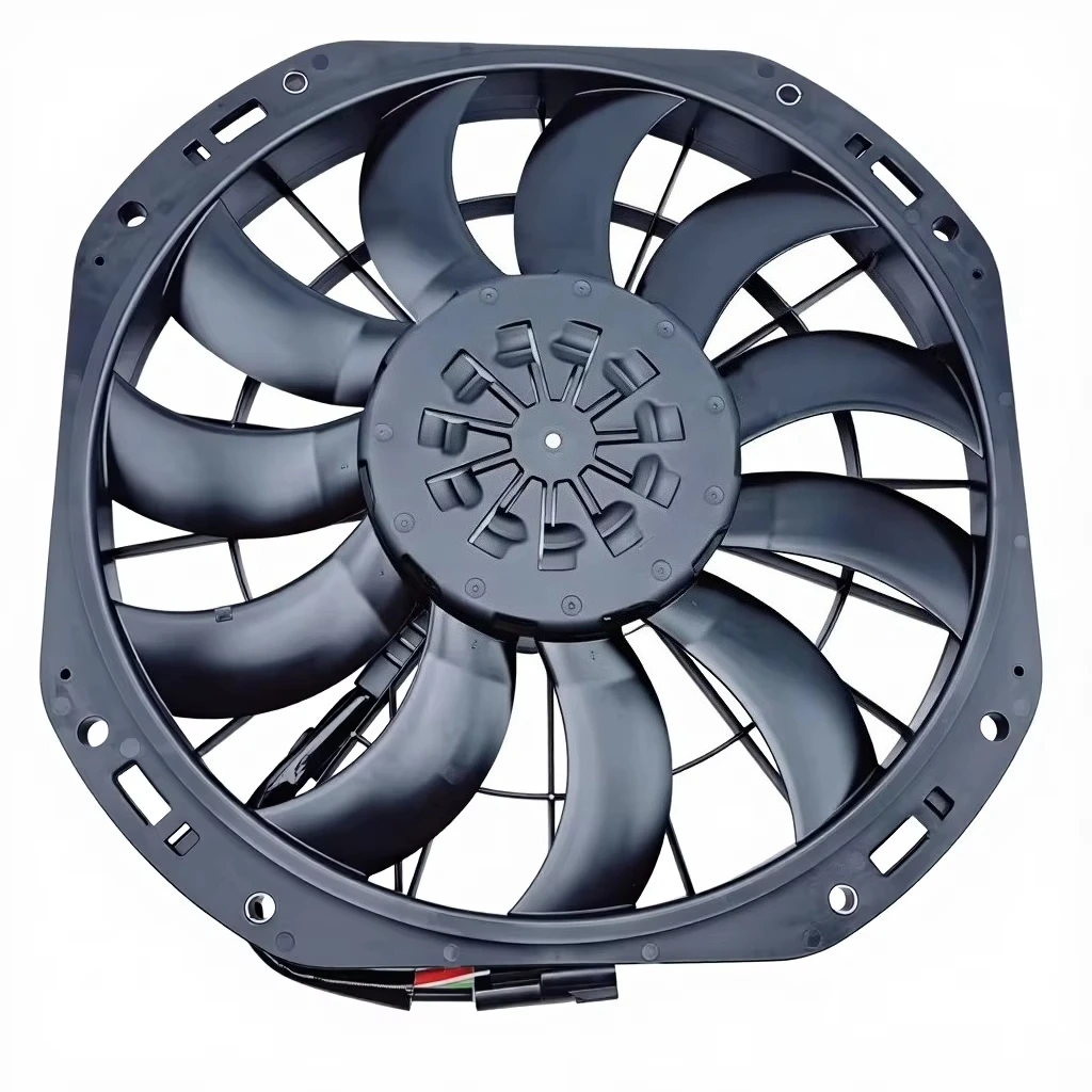 12V Brushless Axial Fan VA164A-ABL1002HT/R-124A Suitable for Off-Road Vehicle and Passenger Car Modification-HDF