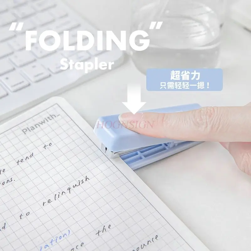 Agrafeuse Mini bureau utilisation étudiant agrafeuse sans effort agrafeuse Portable