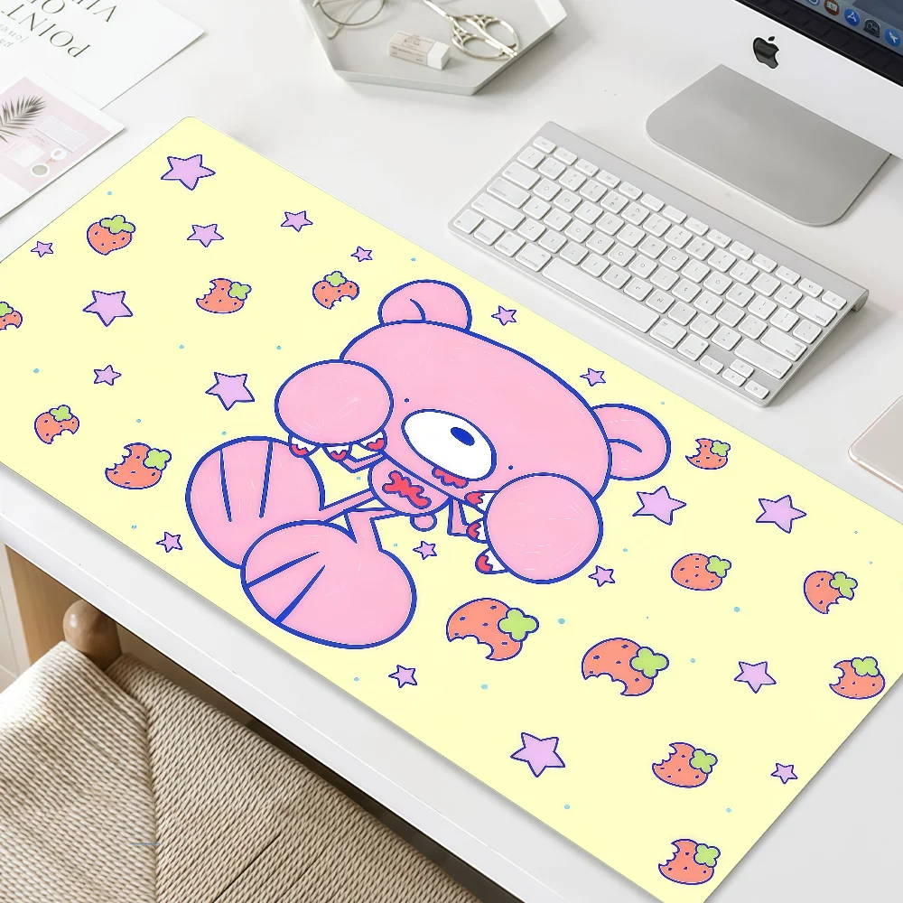 Mouse Pad MousePad Trend Bear Non-slip Lockedge Cartoon Office Student Gaming G-Gloomy Thickened Large Writing Pad Cushion