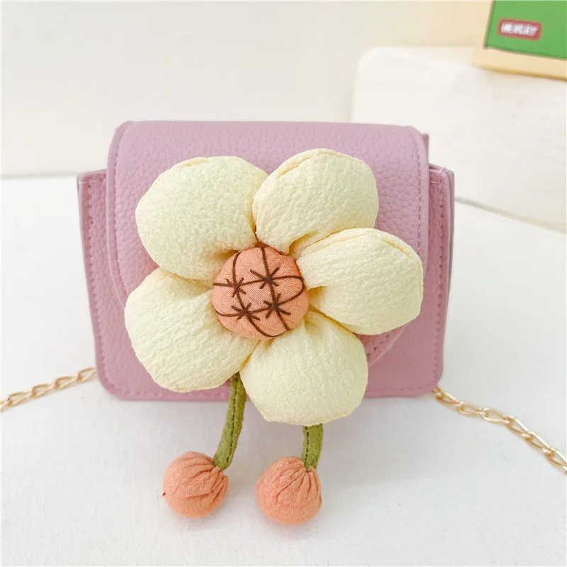 Kinderen Crossbody Tas Schattige Modieuze Strik Kettingtas Bloem Moeder Kids Tassen Voor Meisjes Portemonnees En Handtassen Bolsas Para Mujeres