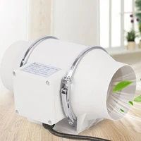 Ventilateur d'extraction de conduit silencieux 220V, 2600 tr/min, extracteur de tuyau pour cuisine, salle de bains, toilettes (HF-100/HF-150/HF-200) 3
