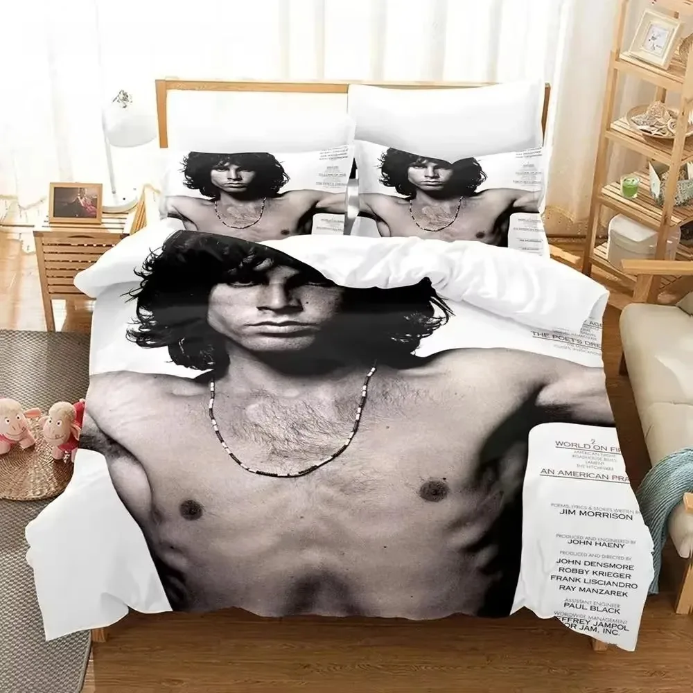 set-di-biancheria-da-letto-con-immagini-di-jim-morrison-il-cantante-dei-the-doors-disponibile-in-diverse-misure-singolo-matrimoniale-queen-e-king-ideale-per-camere-da-letto-di-adulti-e-bambini-comprensivo-di-copripiumino