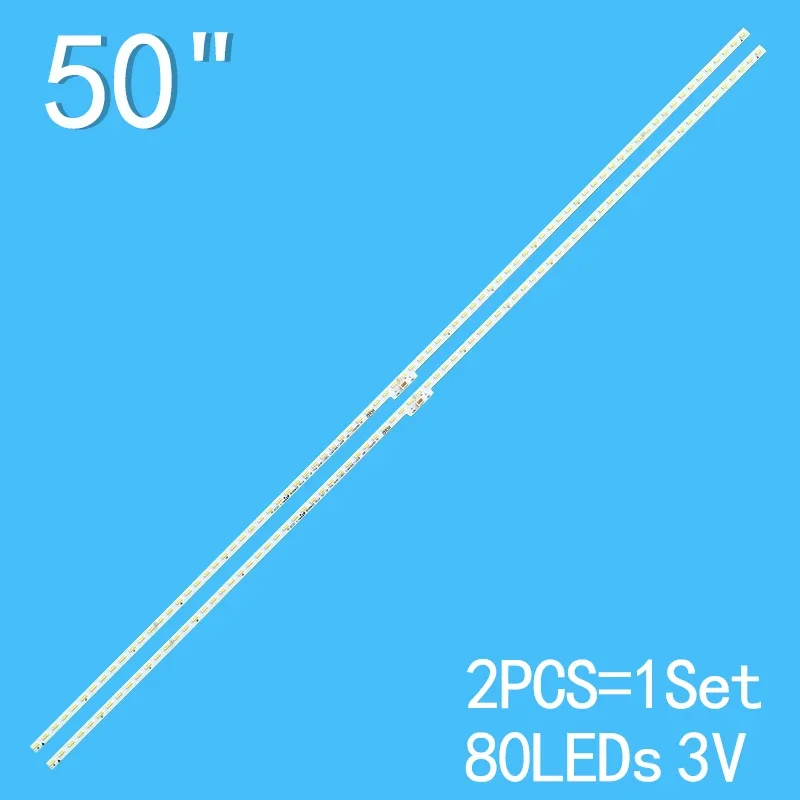 

LED Backlight Strips for Hisense H50M5500 RSAG7.820.7013 HE500IU-B51 LED50EC660US LED50K5500US LT-1149855-A