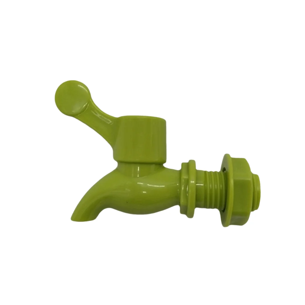 PP Plastic Beverage Dispenser Faucet Leak Resistant Silicone Gaskets Water Container Tap Built-In Filter
