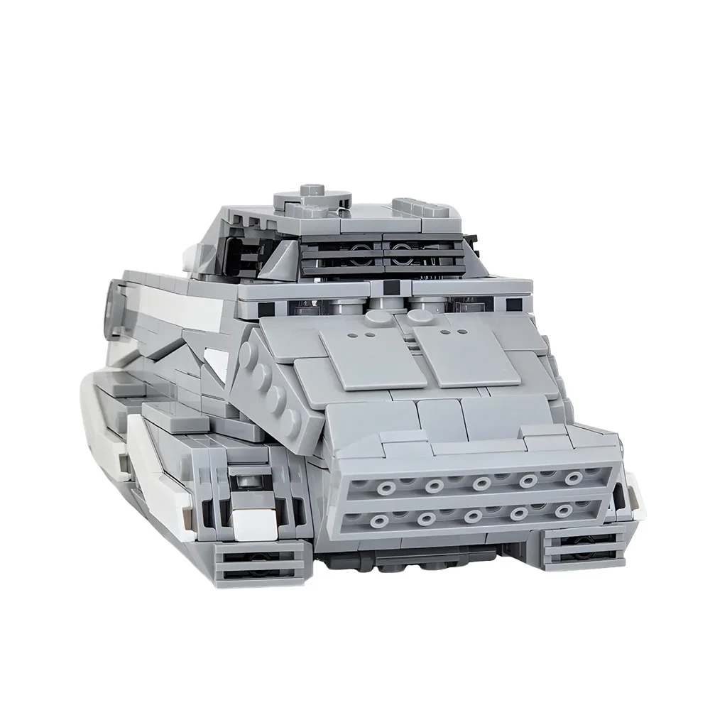 

Конструктор Gobricks MOC: Бронетранспортёр Imperialed 2-в-1, модель для сборки, кирпичики для космических войн, игрушки для сборки Imperialed Carrier
