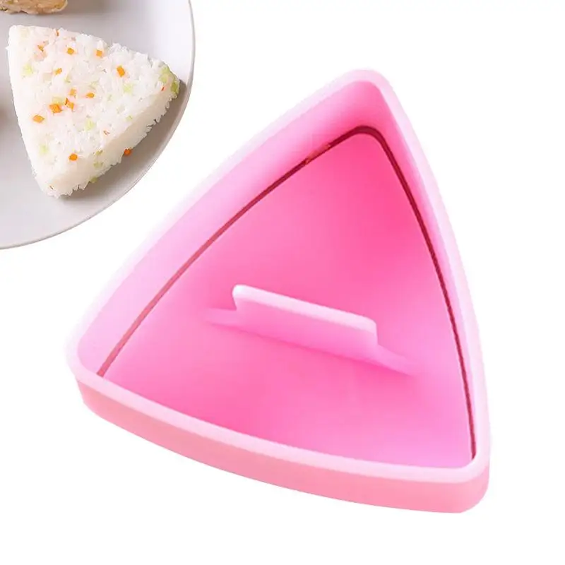 Rice Ball Mold Rice Ball Triangle Maker Onigiri Mold Rice Mold Rice Shaper Mold Rice Ball Maker Non-Sticky Smooth For Home Use