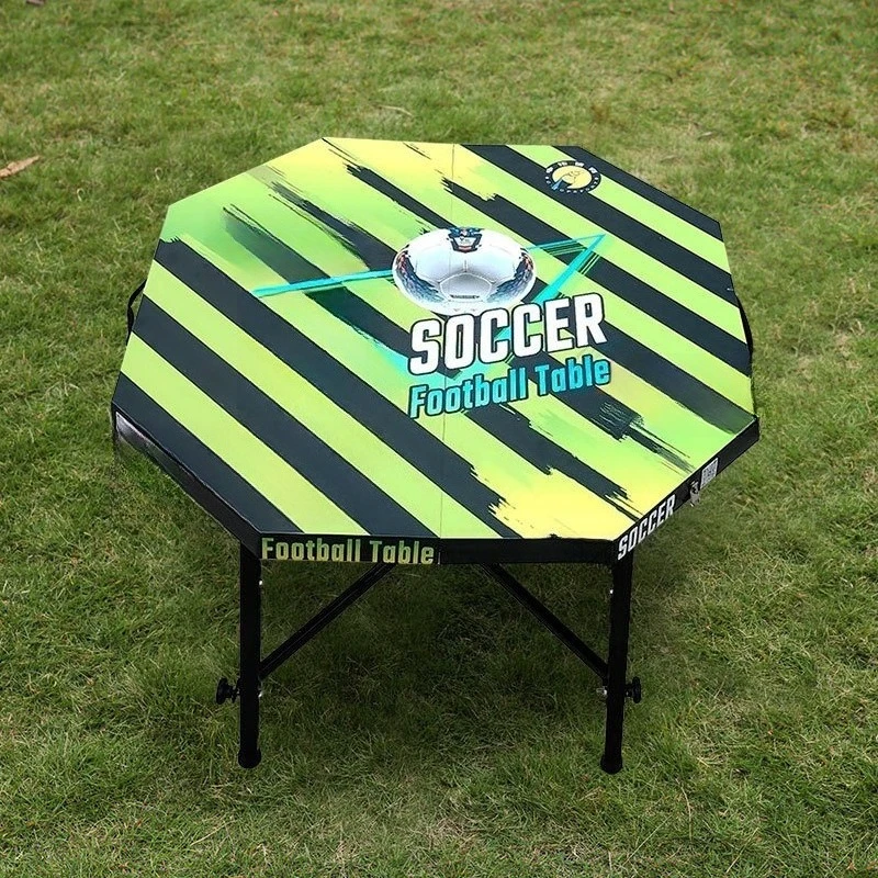 Football table feet table polygon folding portable training table football