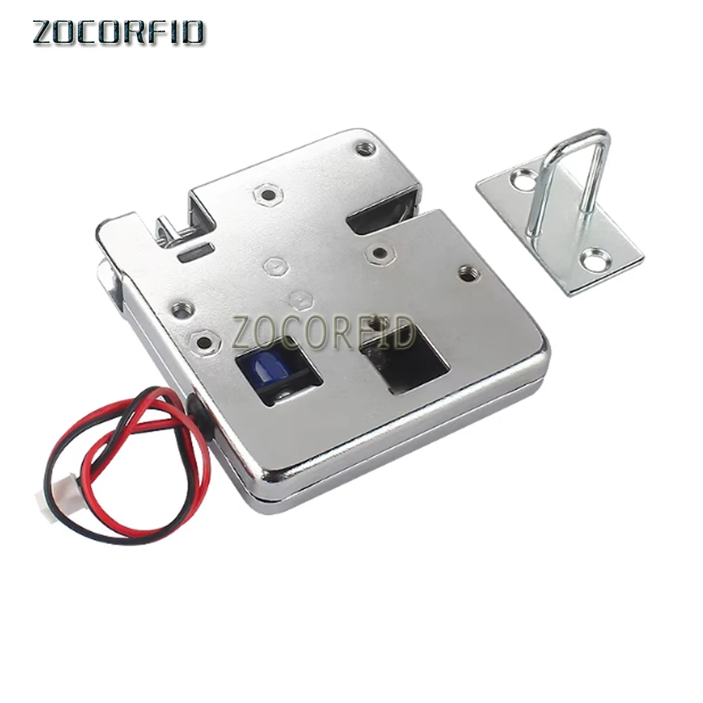 Cerradura eléctrica para armario de DC-12V, Micro cerradura de seguridad para gabinete, gabinetes de almacenamiento, cerradura electrónica, cerraduras para archivadores