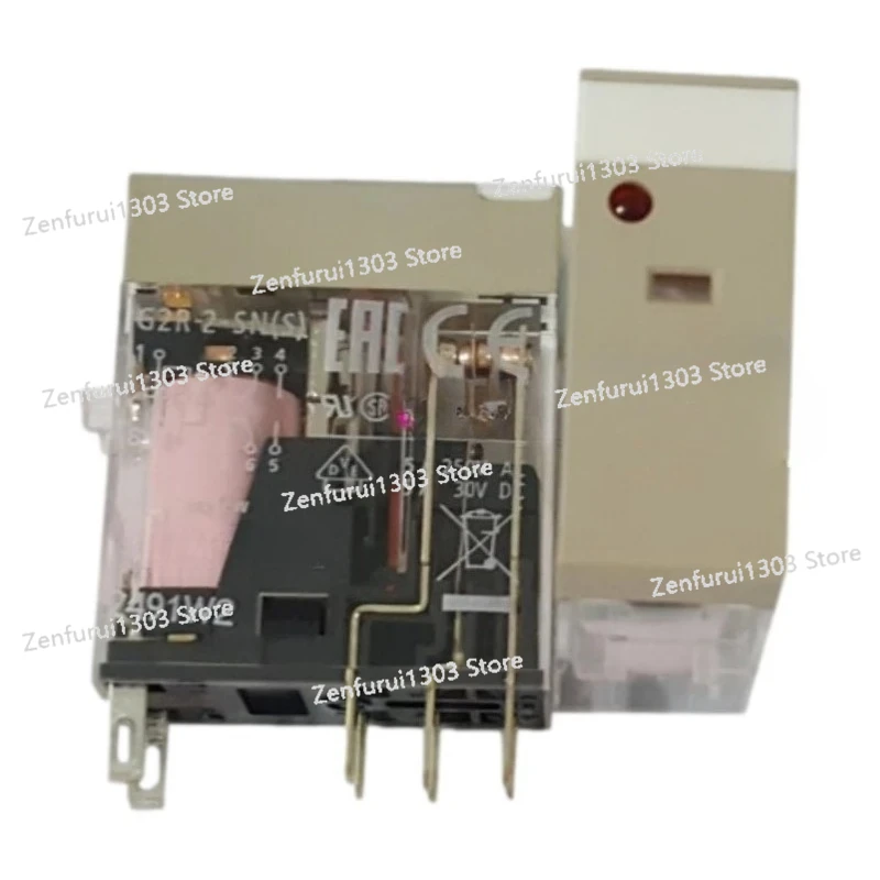 

Authentic Original G2R-2-SN DC24(S) AC220(S) AC110(S) Intermediate Relay 8pin G2R-2-SN(S) 24VDC 220VAC 110VAC