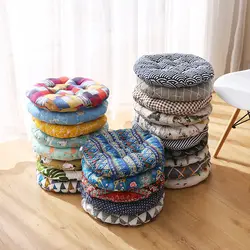 Round Cushion 35/40/45cm Office Chair Cushion Tatami Meditation Cushion Sofa Throw Pillows Yoga Floor Mat Decor Seat Cushion
