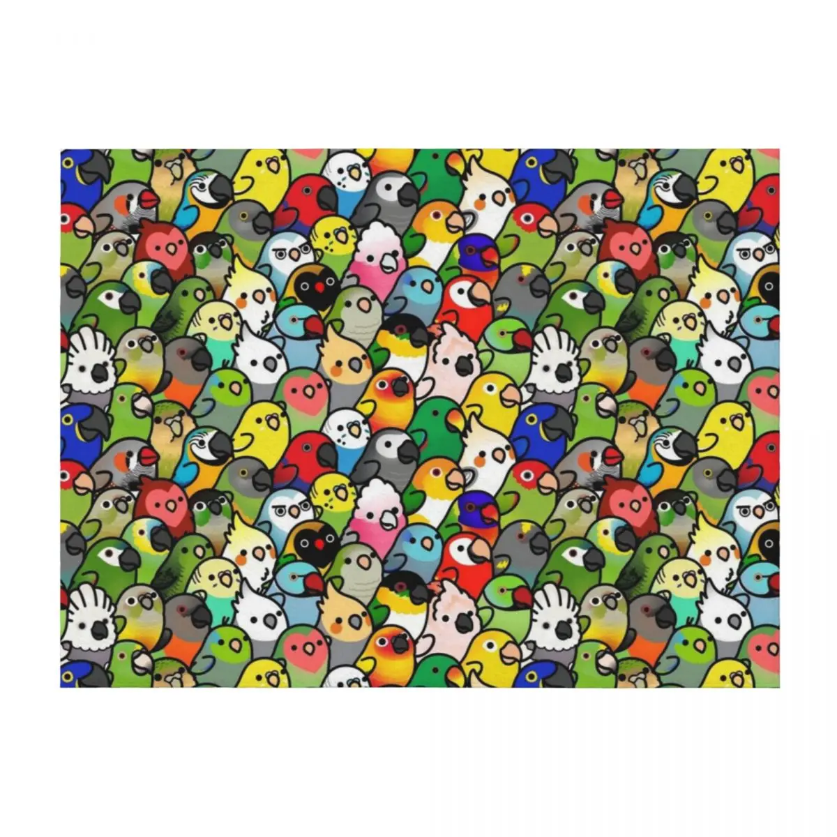 

Everybirdy Pattern Throw Blanket Loose Sofa Bed covers Giant Sofa Blankets