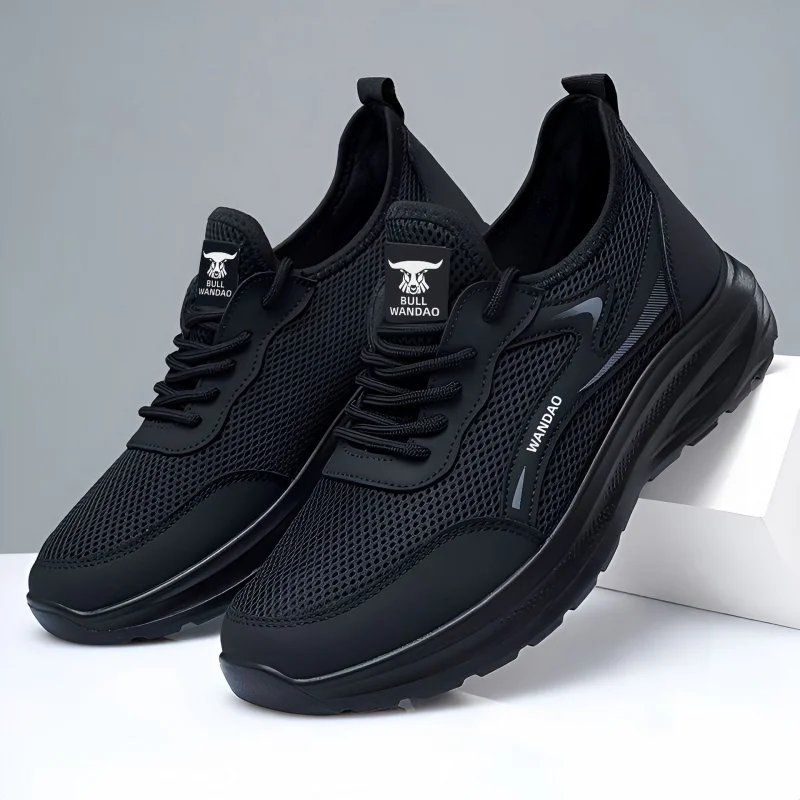 Men's Summer New Fashionable Running Shoes Breathable Comfortable Casual Mesh Outdoor Sports Sneakers