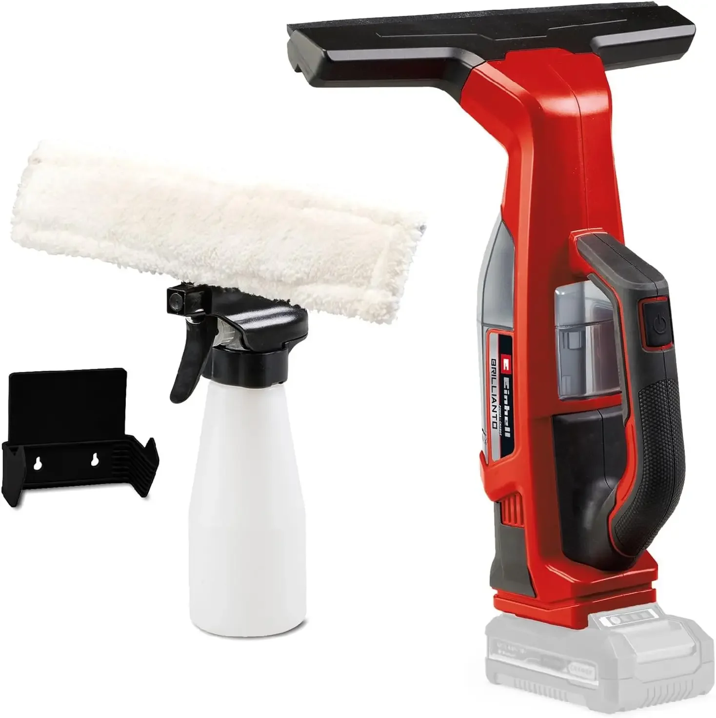 Einhell Akku-Windowreiniger BRILLIANTO Power X-Change (18 V, 28 cm lang Saugdüse, streifenfree