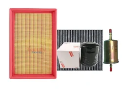 Air filter + air conditioning filter + oil filter + Gasolinel filter for baic senova X35 X55