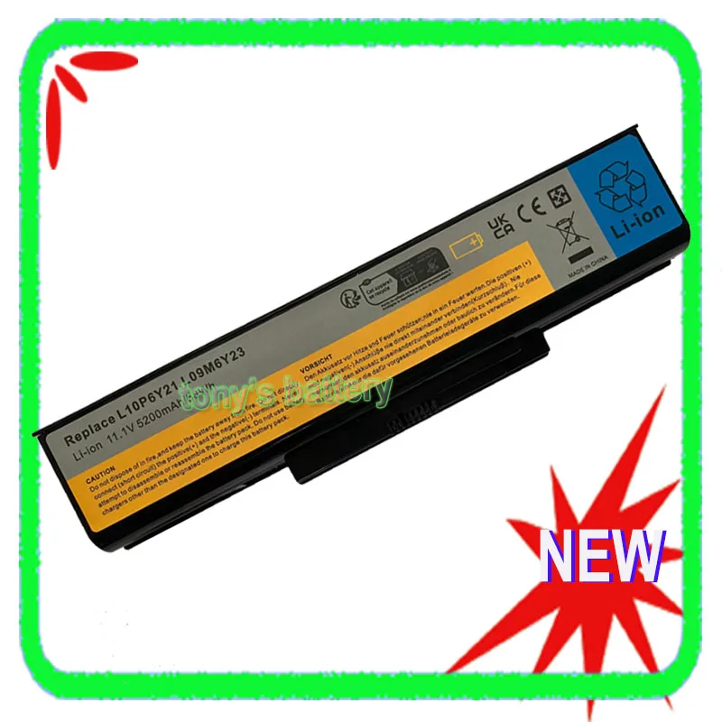 Laptop Battery For Lenovo E46 E46A E46L E46G K46 K46A L10P6Y21 L09M6Y23 L09M6D21