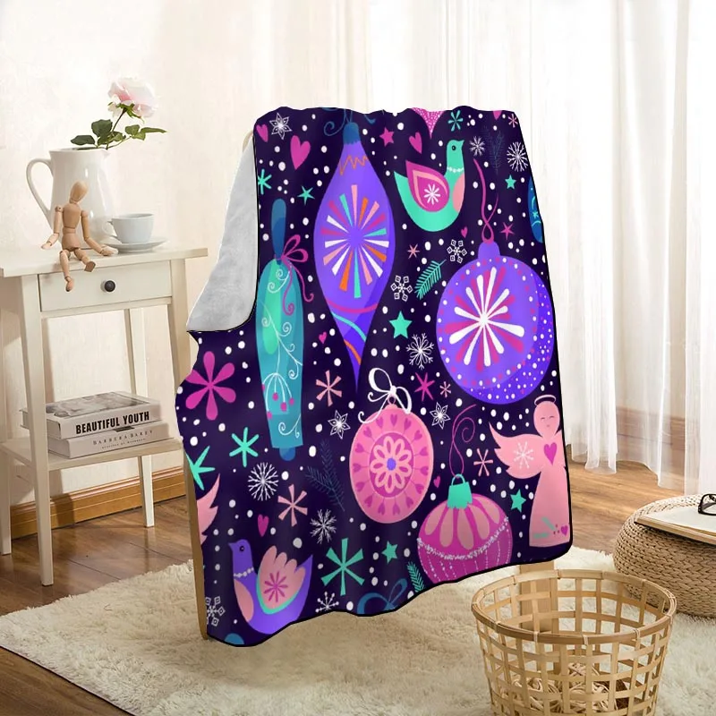 

Modern Artistic Colorful Flower Blanket On For The Sofa/Bed/Car Portable 3D Blanket For Kid Home Textile Fabric 0524