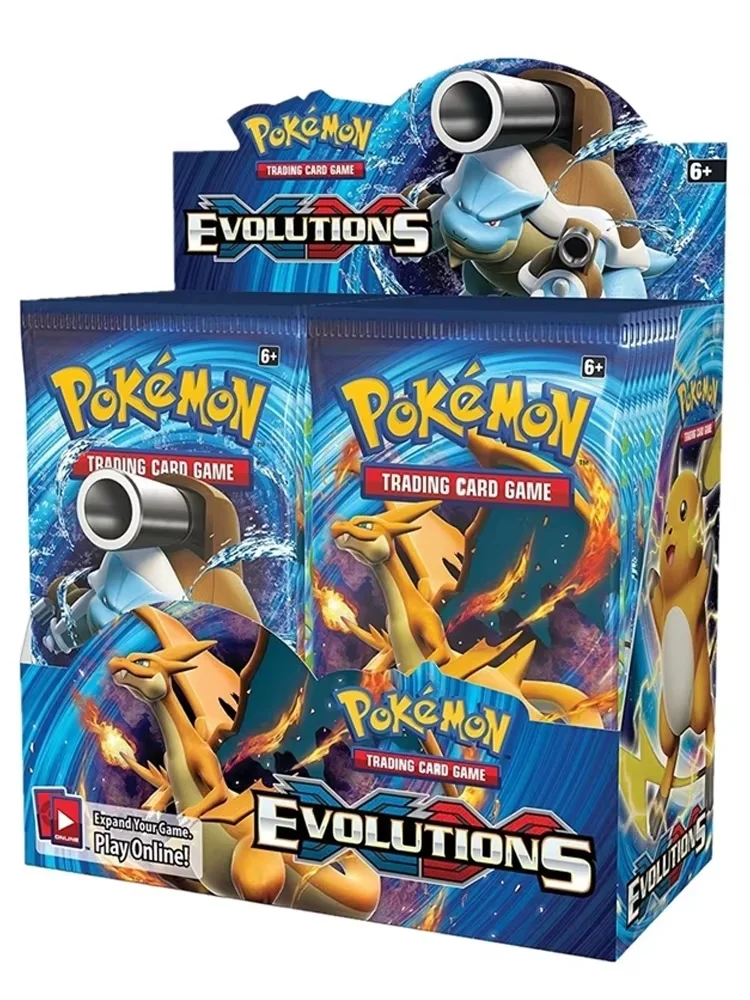 Nieuwste 324 Stuks Pokemon Kaarten Zon & Maan XY Evolutions Pokemon Booster Box Collectible Tradiner Card Game speelgoed voor kinderen - afbeelding 2