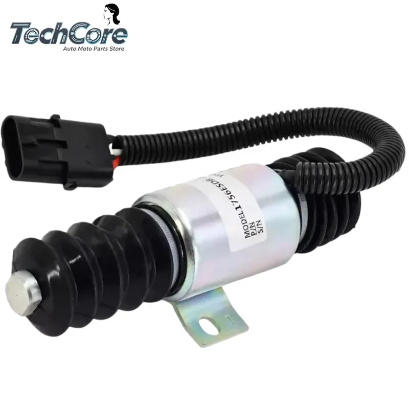 Suitable for excavator loader L120B L120C L150 L150C L180 L90B L90C L180C 24V explosion-proof solenoid valve 11033954
