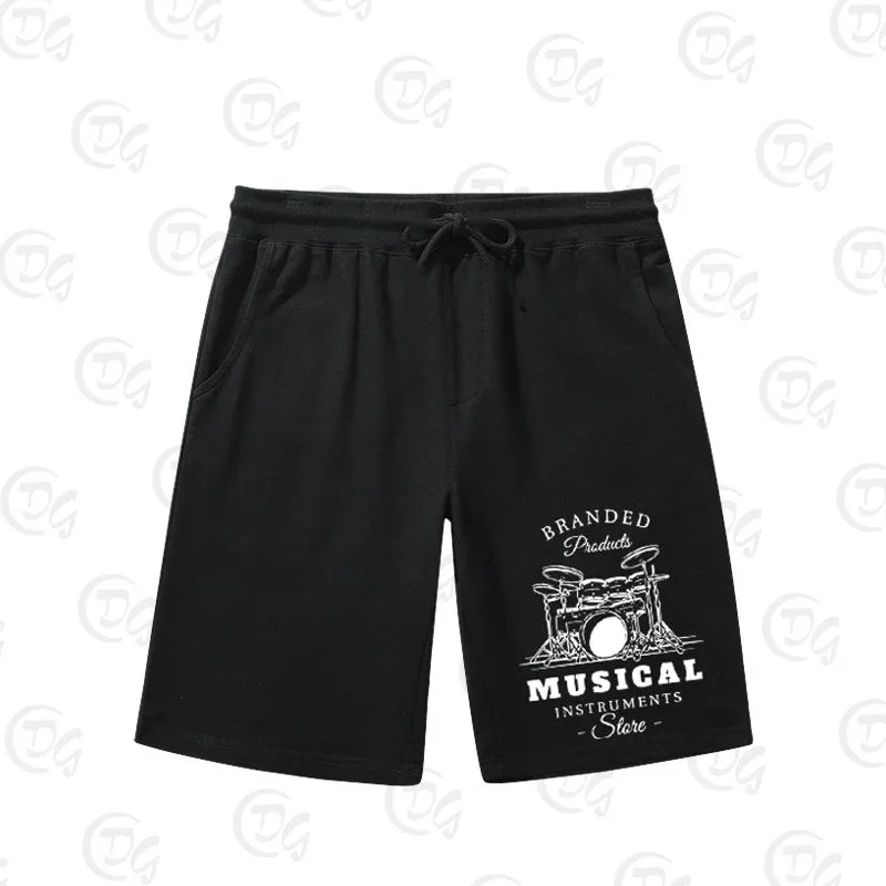 

25. летние новые шорты для гитары, джазового барабана, музыкального инструмента, спортивные повседневные брюки, летние мужские и женские трендовые брюки из чистого хлопка