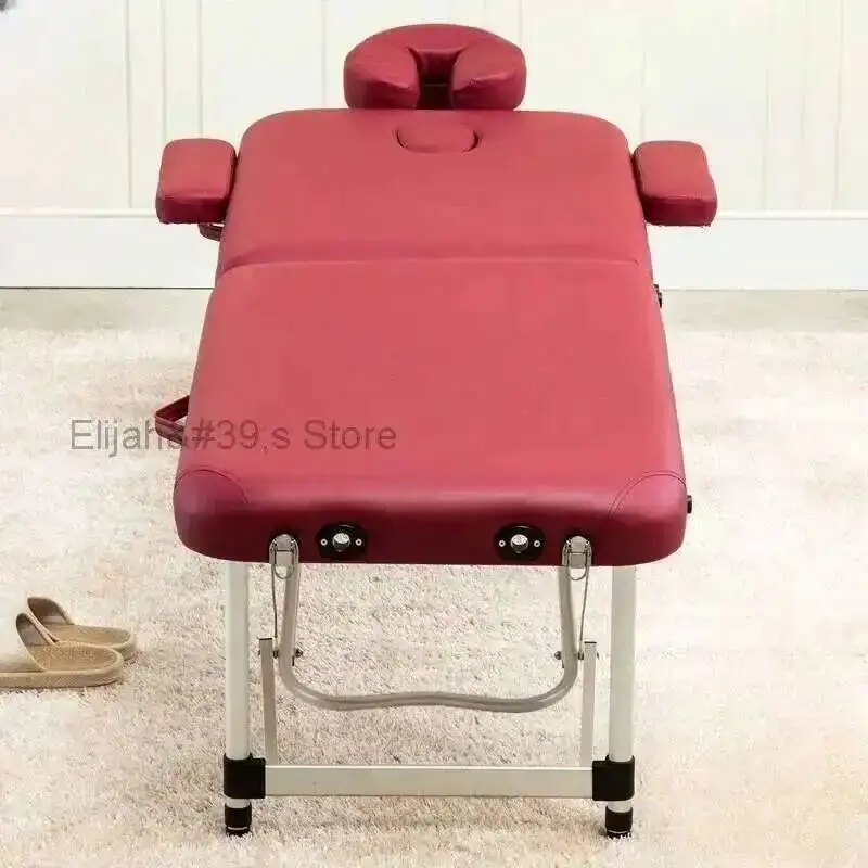 

Beauty Physiotherapy Massage Tables Portable Adjust Folding Knead Massage Table Comfort Lettino Estetista Salon Furniture QF50MT