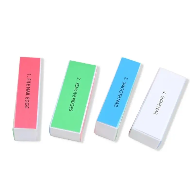 652F Multiple Purpose Unguis File Block Tall Density Spongiform Substance For Smoothing Shaping And Polishing