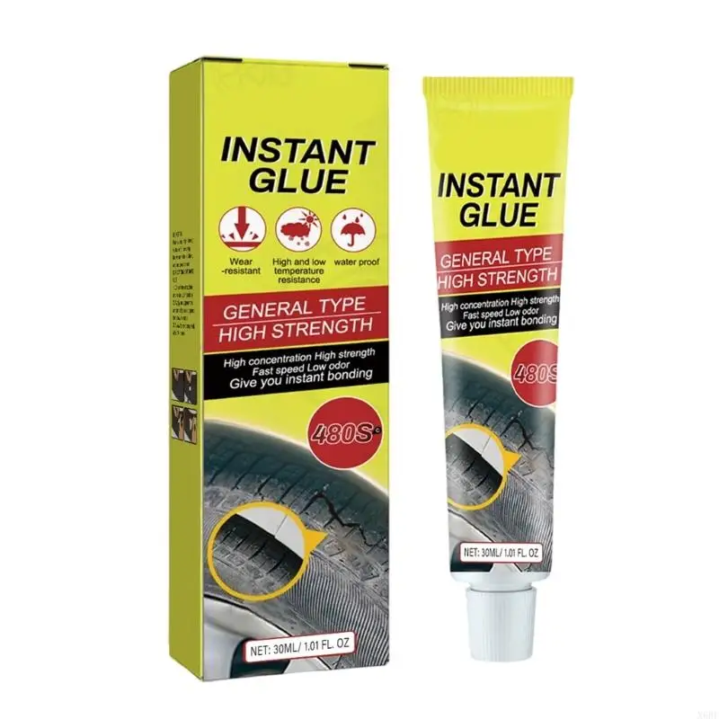 X6HF High Tire Repair Adhesive 30ml Effective Crack Sealant Multifunction Tire Repair glues Upgrades for Long service